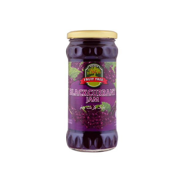 Fruit Tree Jam Black Current Bottle 440gm