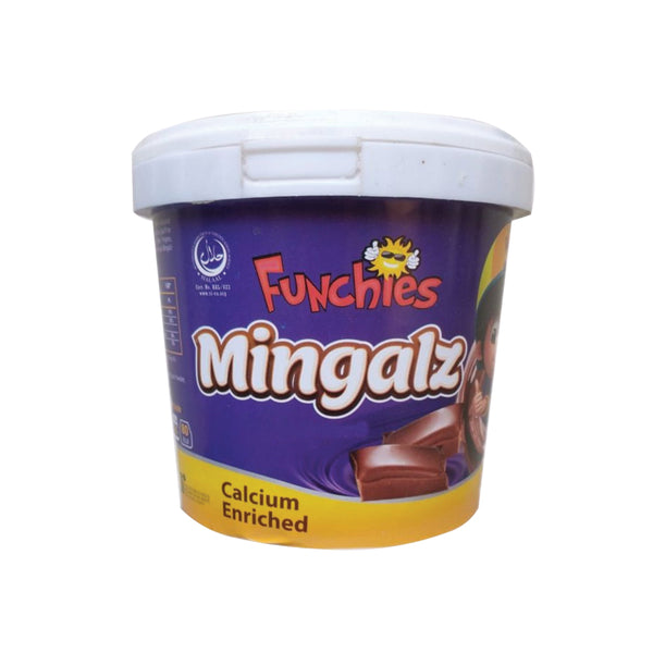 Funchies Mingalz Milky Spread Bucket 1kg