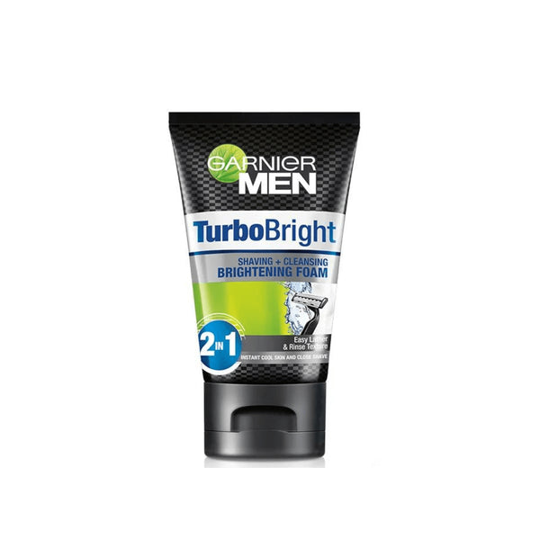 Garnier Men Turbo Bright 2In1 Face Wash 100ml Imp