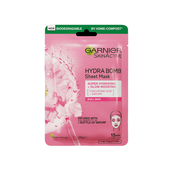 Garnier Skinactive Hydra Bomb Tissue Mask Pink