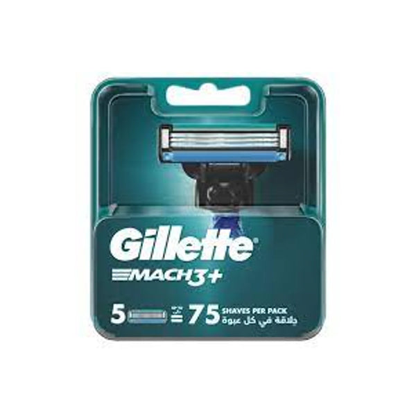 Gillette Mach 3+  5 Pcs Razor Card