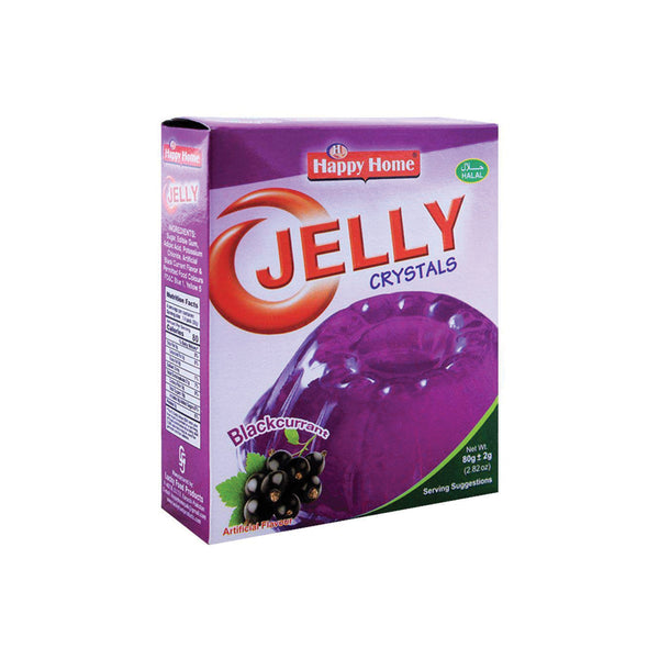 Happy Home Black Current Jelly Crystals 80g