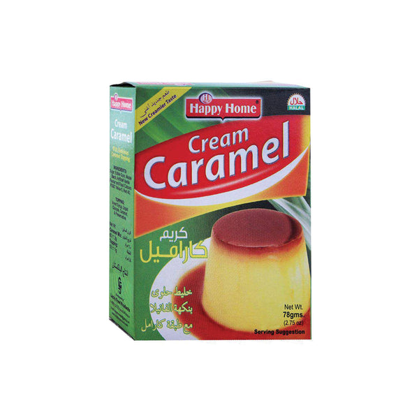 Happy Home Cream Caramel Pudding Mix 78g