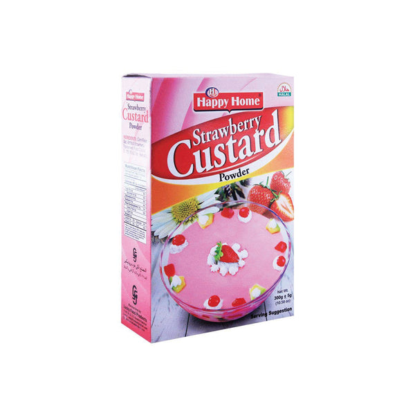 Happy Home Strawberry Custard Powder 250g