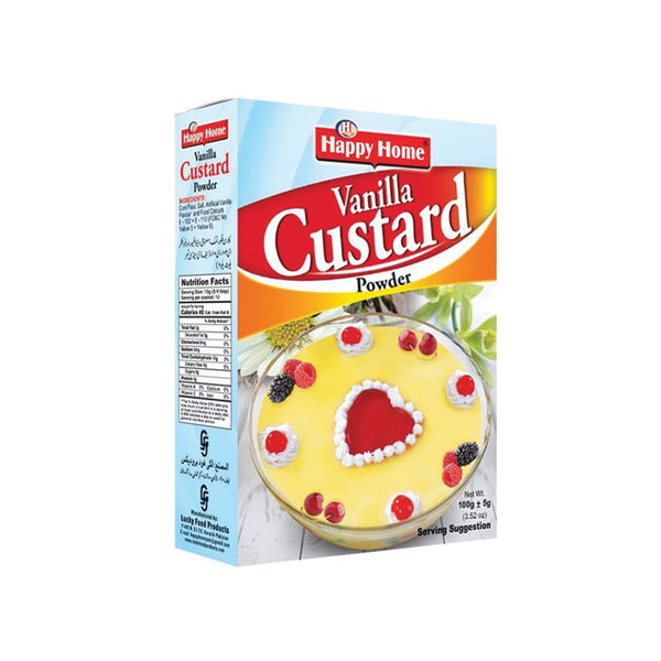 Happy Home Vanilla Custard Powder 100g