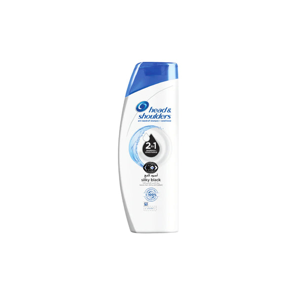 Head&Shoulders Silky Black 2in1 Shampoo 360ml