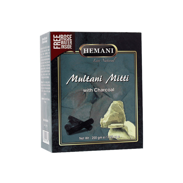 Hemani Multani mitti with Charcoal 200gm