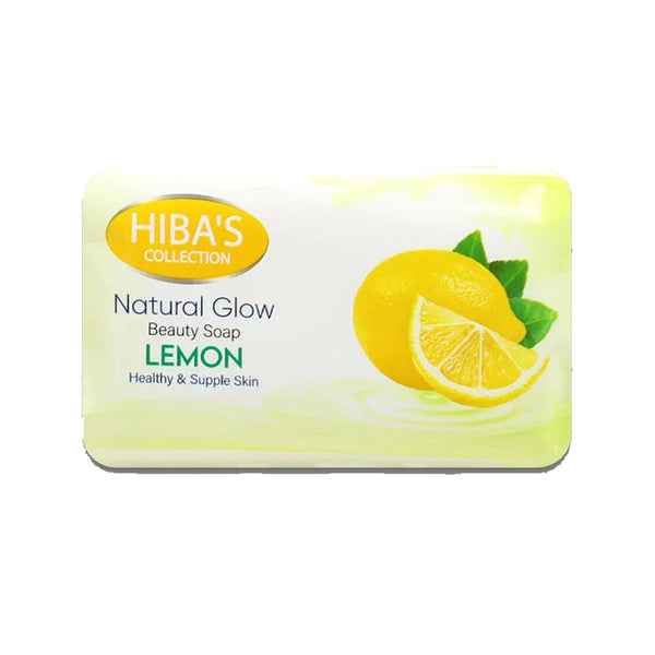 Hiba's Natural Glow Beauty Lemon Soap 125gm Imp