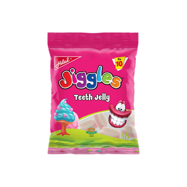 Hilal Jiggles Funny Teeth Jelly 24pcs Box