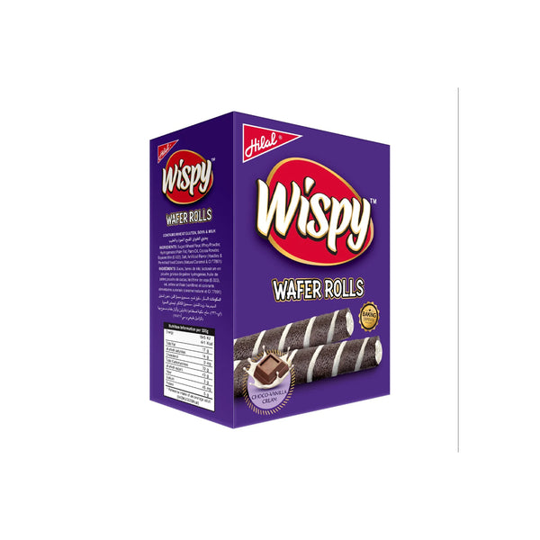 Hilal Wispy Wafer Chocolate & Vanilla Box 24pcs