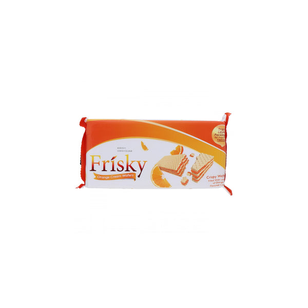 Inovative Frisky Orange Cream Wafers 75ge