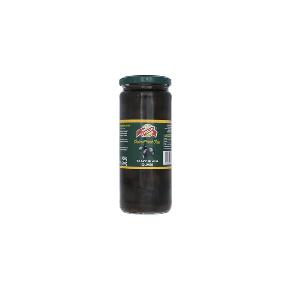 Italia Olives Black Sliced 230Gm