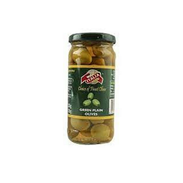 Italia Olives Green Plain 450Gm