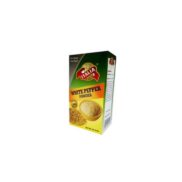 Italia White Pepper Powder 25Gm