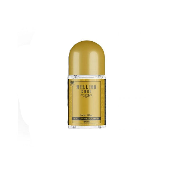 John Allen Million Euro Roll On 50ml Imp