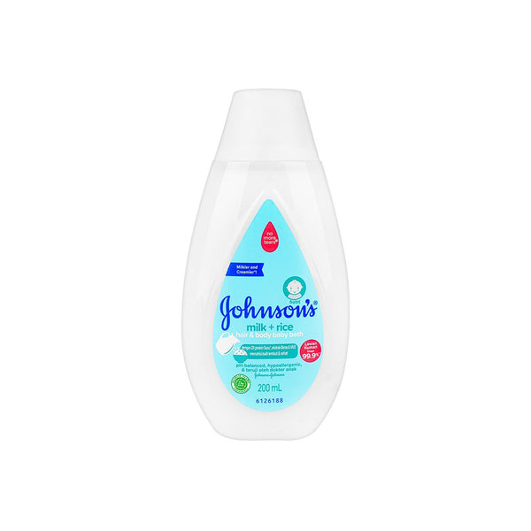 Johnsons Baby Bath Milk+Rice 200ml Imp