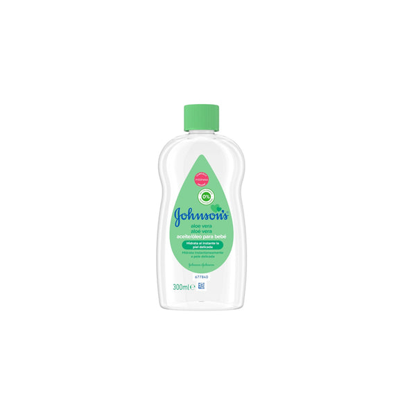 Johnsons Baby Oil Aloe Vera 300ml Imp