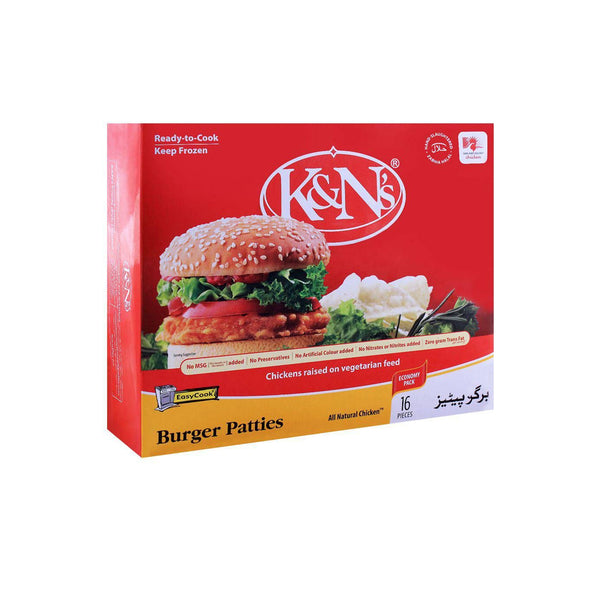 K&N's Chicken Burger Patties 1070gm