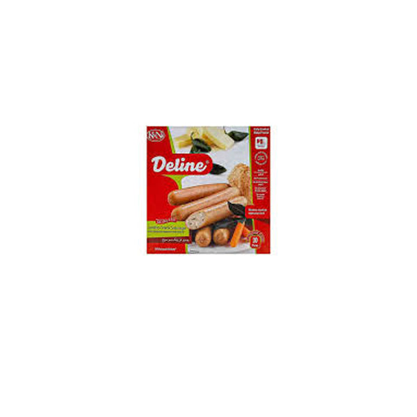 K&N's Deline Jumbo Frank Sausages Jalapeno Peppers 740gm