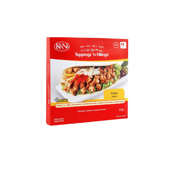 K&N's Topping & Fillings Fajita 650gm