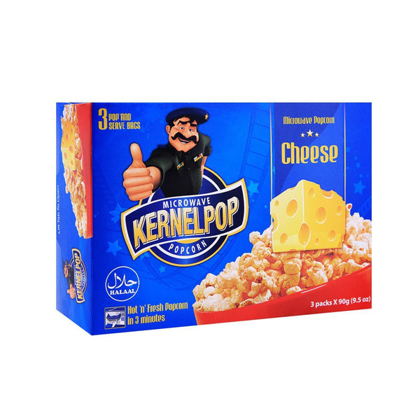 Kernal Pop Cheese 3X90gm
