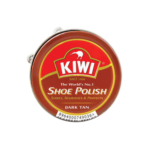 Kiwi Dark Tan Shoe Polish 20ml