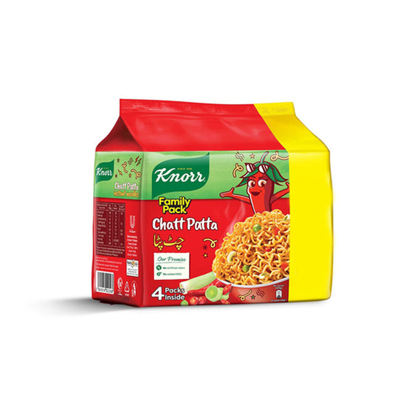 Knorr Chatt Patta Noodles Family Pack 4pcs