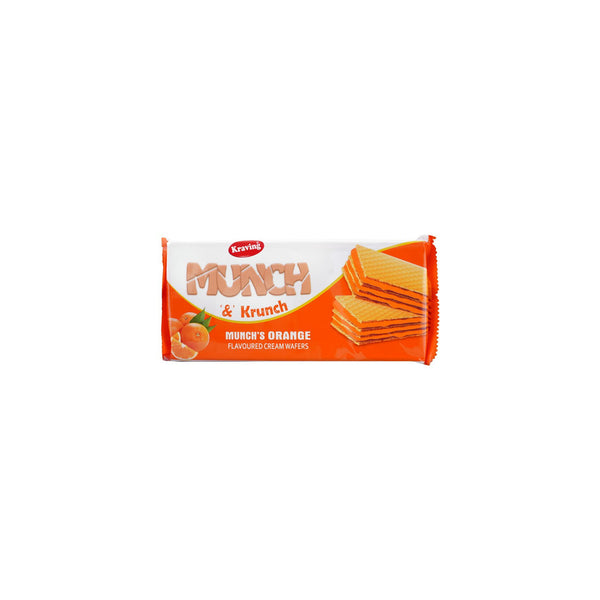 Kraving Munch & Krunch Wafer Orange 150gm