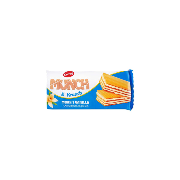 Kraving Munch & Krunch Wafer Vanilla 75gm