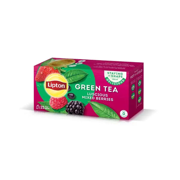 Lipton Green Tea Mix Berries 25's Bags