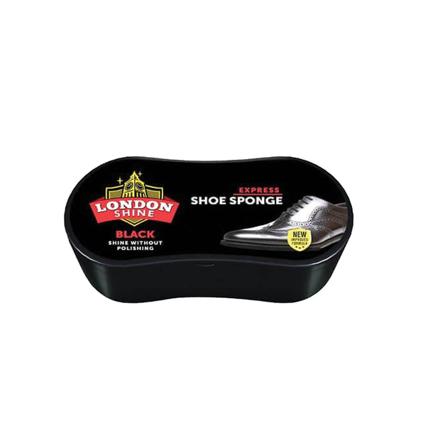 London Shine Express Shoe Sponge Black