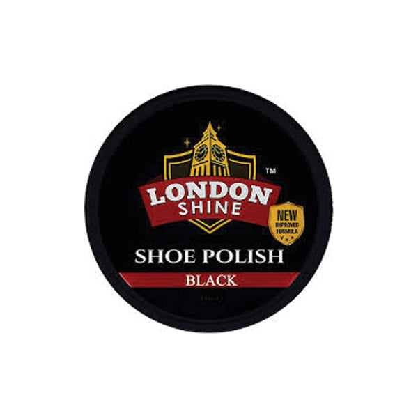 London Shine Shoe Polish Black Tin 50ml
