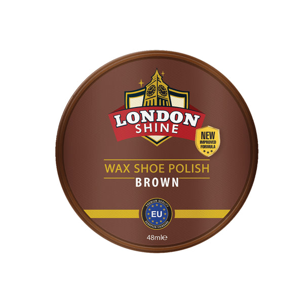London Shine Shoe Polish Brown 48ml