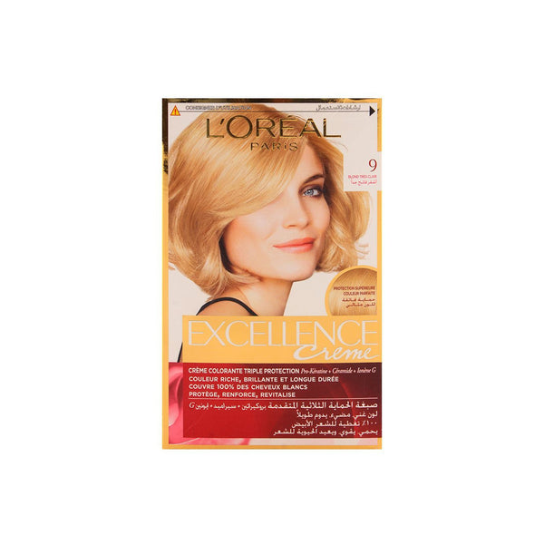 Loreal Excellence Hair Color 9 Very Light Blonde