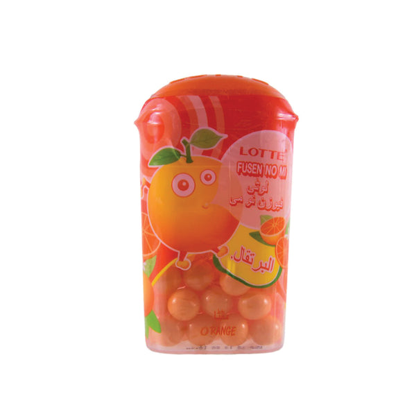 Lottee Fusen No Me Orange Candy 15gm Imp