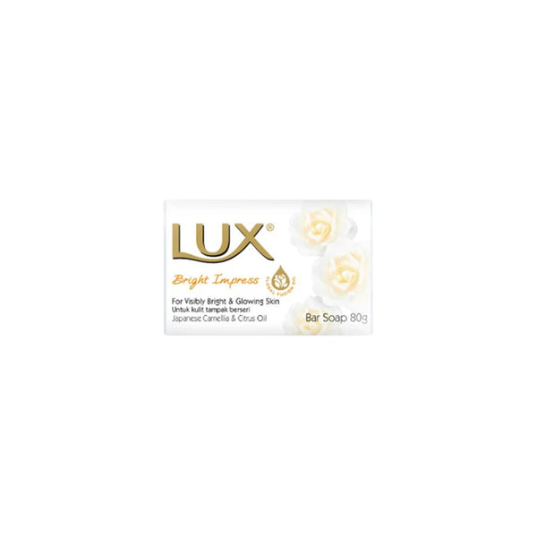 Lux Bright Impress White Soap 80G Imp