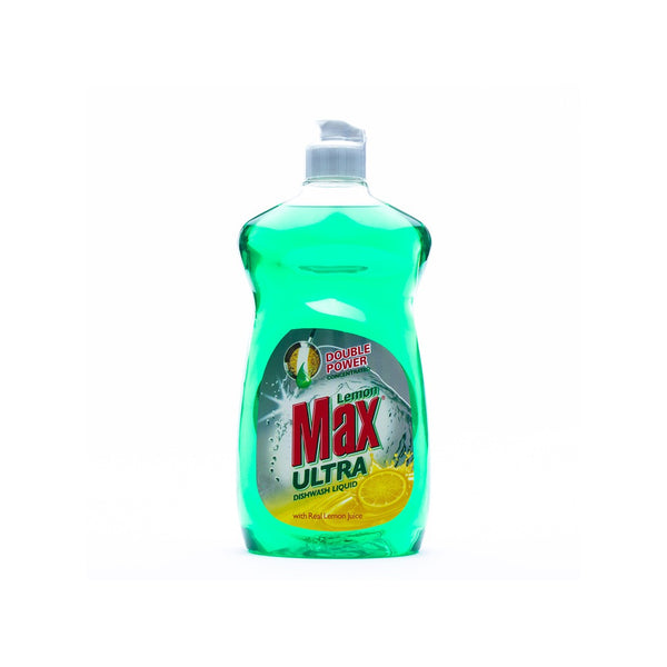 Max Dishwash Liquid Ultra Lemon 500ml Green