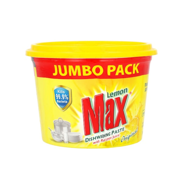 Max Dishwash Paste 750gm Yellow