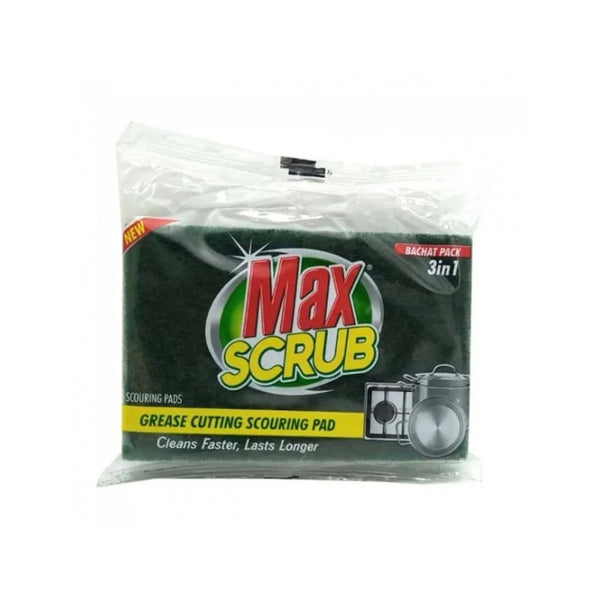 Max Scrub Scouring Pad Bachat Pack Large 3in1