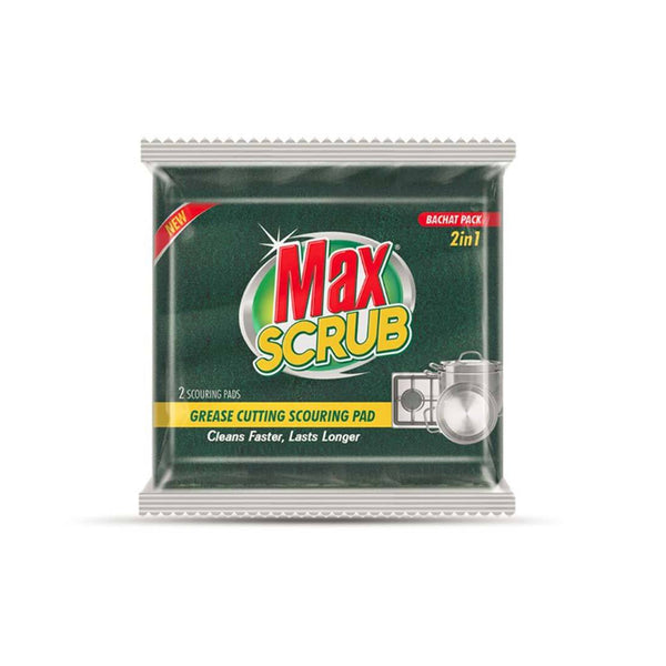 Max Scrub Scouring Pad Bachat Pack Regular 2in1