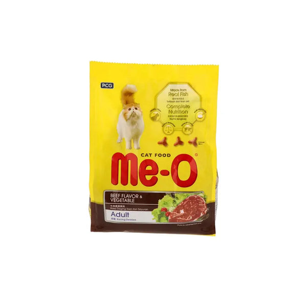 Me-o Cat Food Beef & Vegetable 450gm