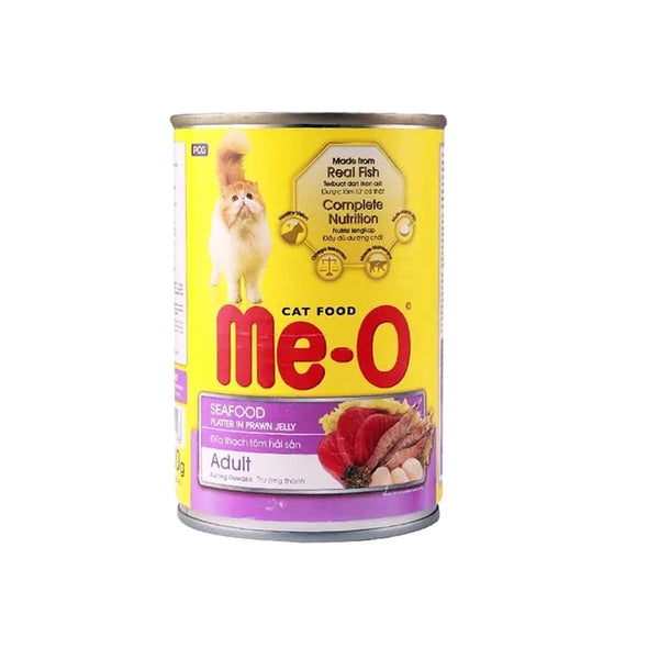 Me-o Cat Food Seafood Jelly Tin 400gm