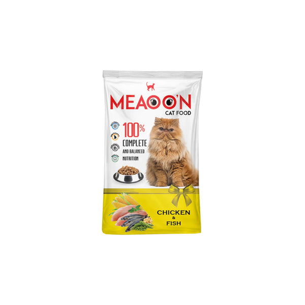Meaoon Cat Food Chicken & Fish Pouch 400gm
