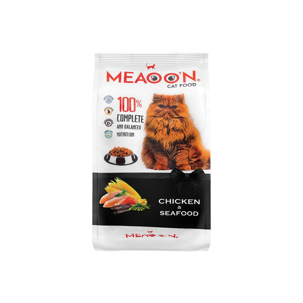 Meaoon Cat Food Chicken & Sea Food Pouch 1kg