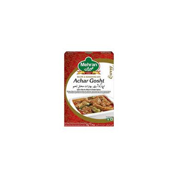 Mehran Achar Gosht Masala Reciepe 100GM D/P