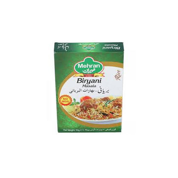 Mehran Biryani Masala Recipe 50Gm S/P