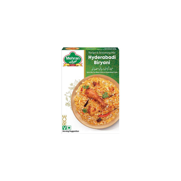 Mehran Hyderabadi Biryani Masala Reciepe 100GM D/P
