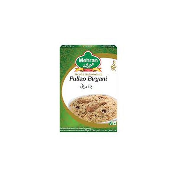 Mehran Pulao Biryani Masala Recipe 50Gm S/P