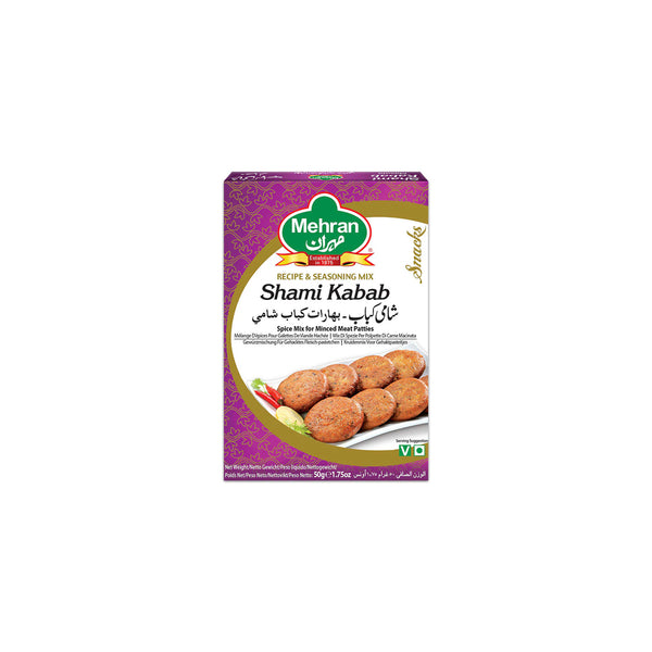 Mehran Shami Kabab Masala Recipe 50Gm S/P