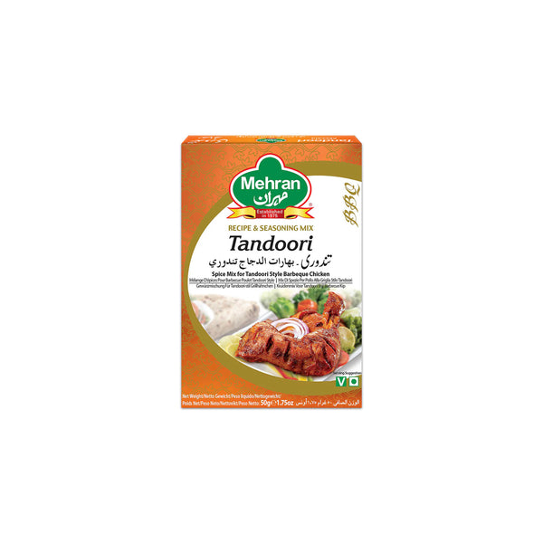 Mehran Tandoori Chicken Masala Recipe 50Gm S/P